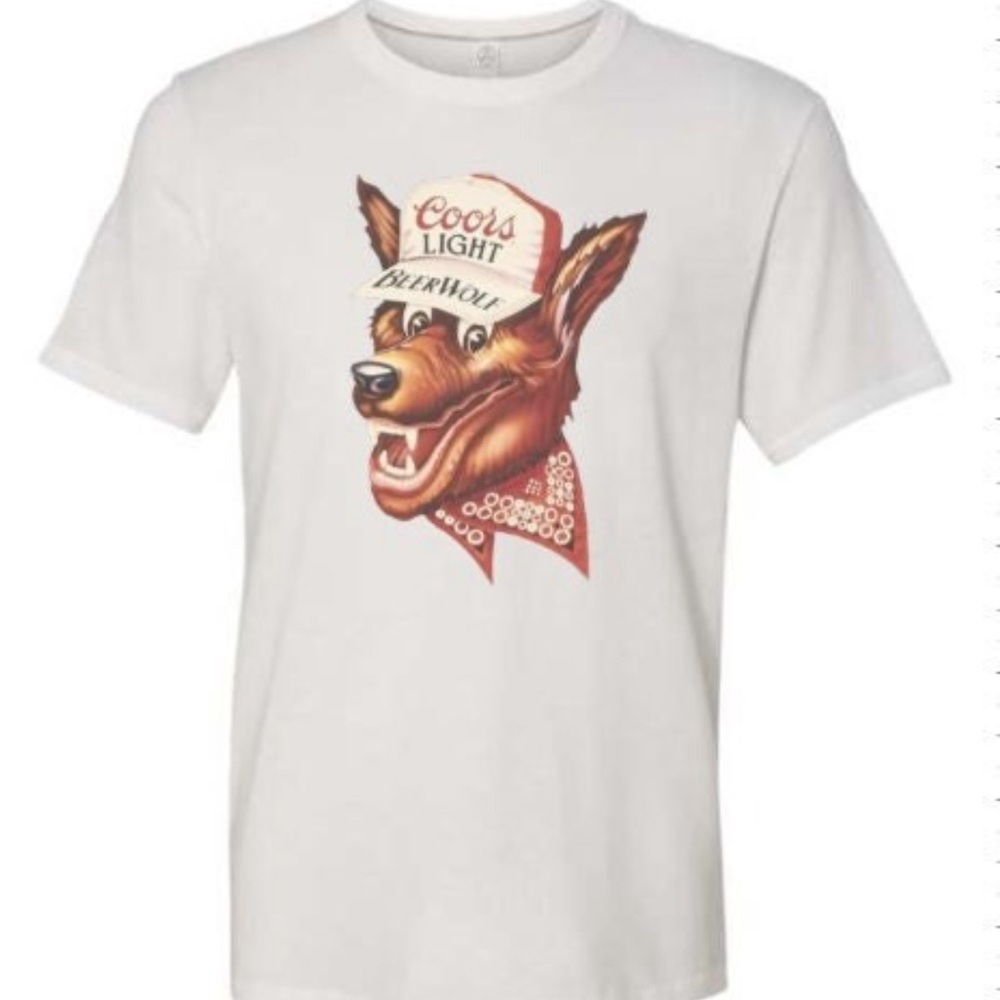 Coors Light Wolf tee